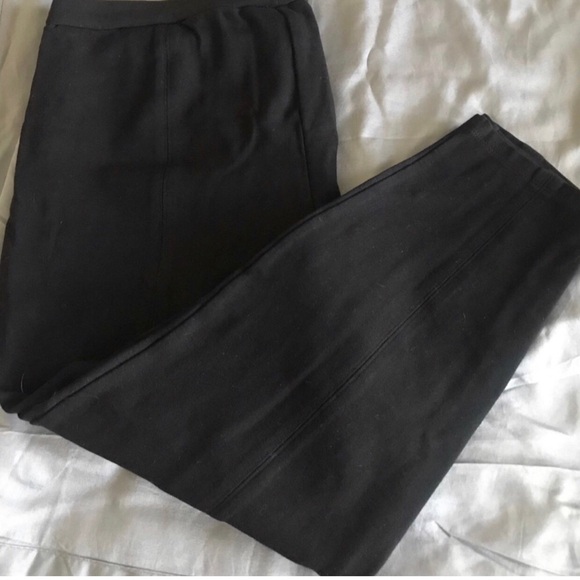 Chico's Pants - Ladies Black Stretch Knit Slimming Pants from Chico’s Size 3 ( Chico’s Large)